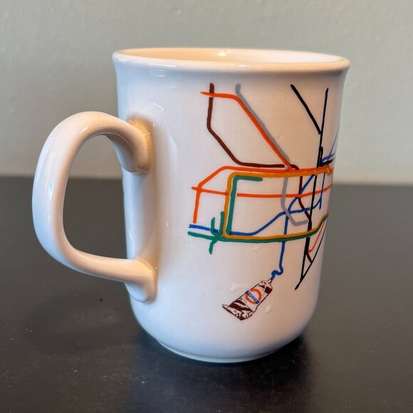 TATE GALLERY by TUBE London Mug ~ Art by David Booth ~ England ~ KILNCRAFT ~ UK - Picture 7 of 12